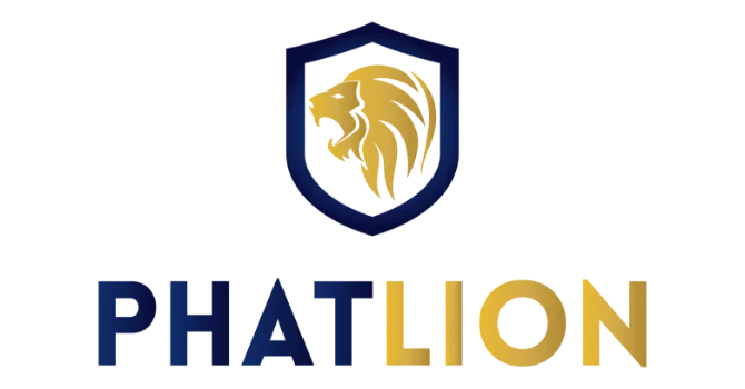 PhatLion.com brand logo - PhatLion streetwear brand name